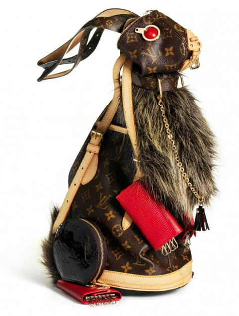 What do you get when you take Louis Vuitton bags and turn them into animals?
